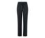 Schwarze Loungewear-Hose mit Kordelzug in der Taille.