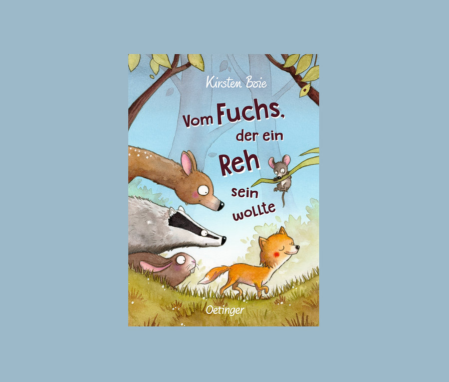 Illustration von Tieren aus dem Buch-Set »Mein Kinderbuchhaus«.