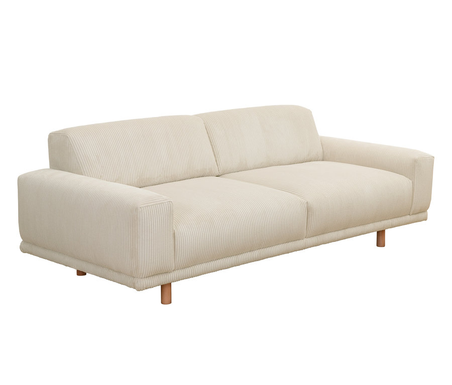 Ein cremefarbenes »Penelope« 2,5-Sitzer Sofa.