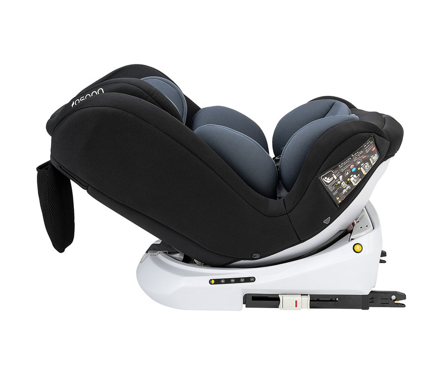 Osann Kindersitz »Four 360 S« in Schwarz und Grau.