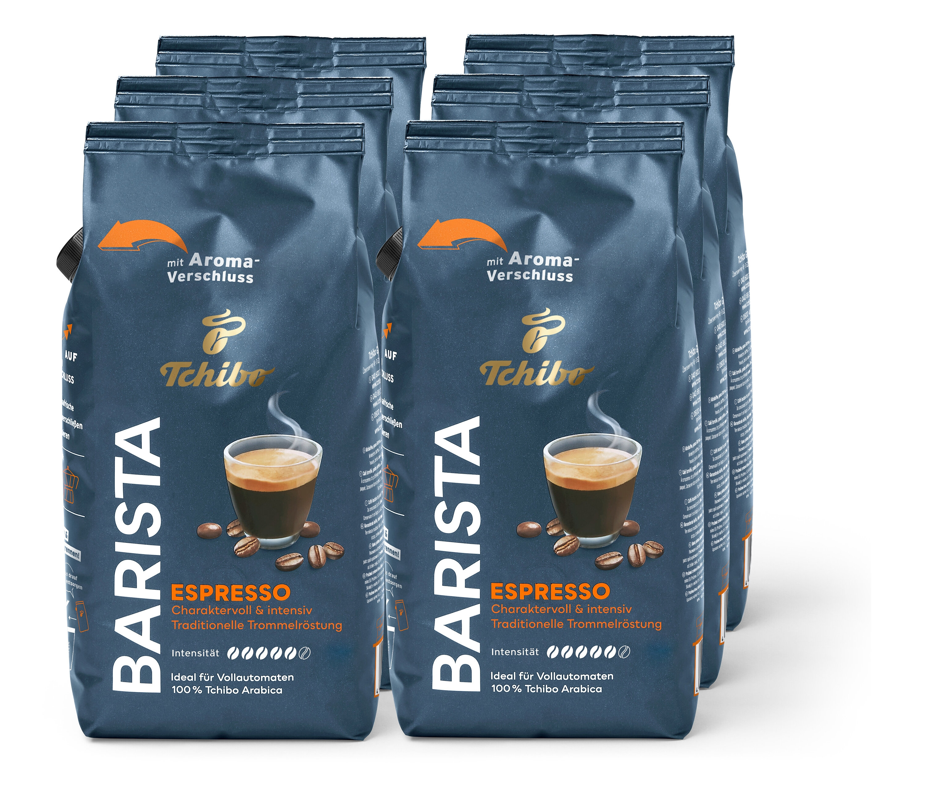 Tchibo - Barista Espresso - 6x 1 kg Ganze Bohne - Intensität: 5/6. Tchibo - Barista Espresso - 6x 1 kg Ganze Bohne - Intensität: 5/6 <![CDATA[BARISTA Espresso - 6x 1 kg Ganze Bohne Aufbewahrungshinweise: Trocken, dunkel und vor Wärme geschützt l espresso günstig Kaufen-Tchibo - Barista Espresso - 6x 1 kg Ganze Bohne - Intensität: 5/6. Tchibo - Barista Espresso - 6x 1 kg Ganze Bohne - Intensität: 5/6 <![CDATA[BARISTA Espresso - 6x 1 kg Ganze Bohne Aufbewahrungshinweise: Trocken, dunkel und vor Wärme geschützt l