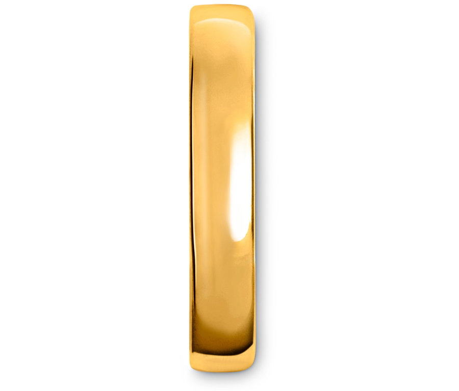 Detailaufnahme eines goldenen Rings.