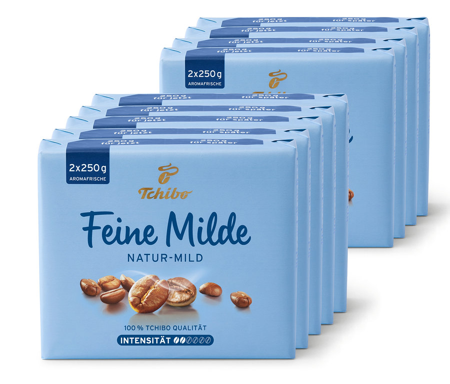 Feine Milde - 9 x 500 g Gemahlen