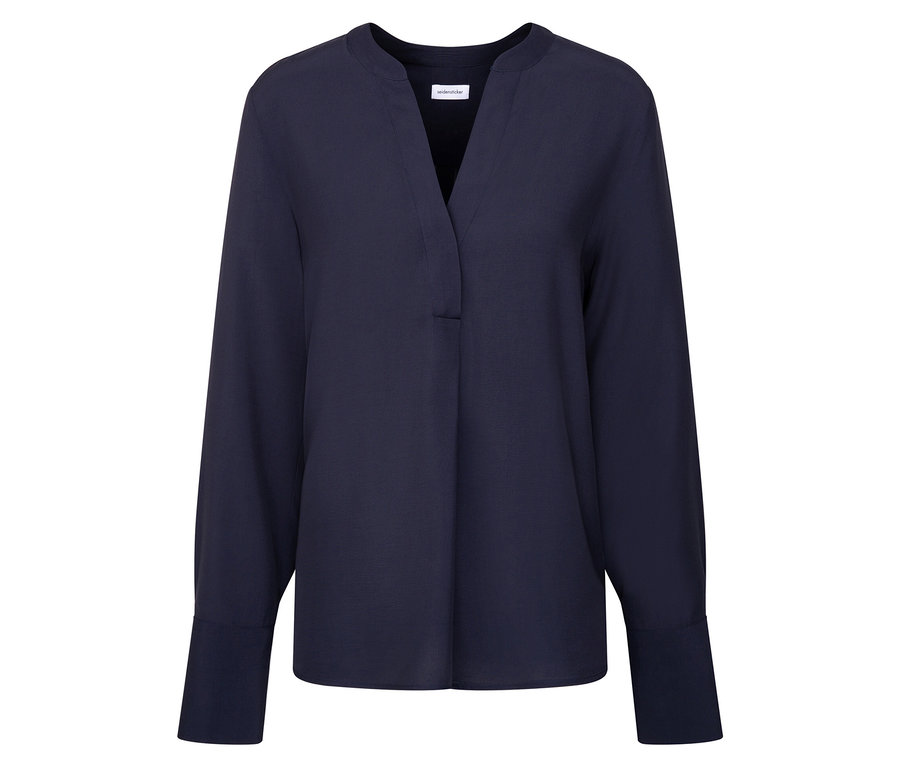 Seidensticker Tunika aus Viskose, navy