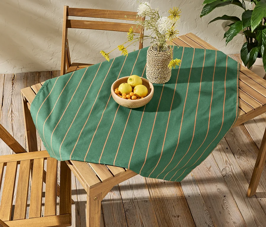 Abwischbare Tischdecke, ca. 90 x 90 cm, gestreift bei Tchibo kaufen