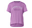Lila T-Shirt mit Aufdruck SPORTS CLUB ATHLETIC LIFESTYLE.