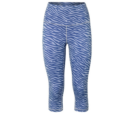 3/4-Sportleggings »ActiveSoft«, blau-lavendelfarben