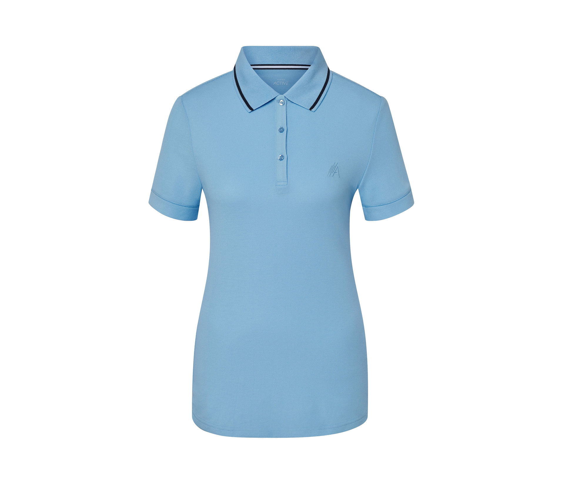 Funktionspoloshirt - Damen - Gr. XXL - hellblau - hellblau