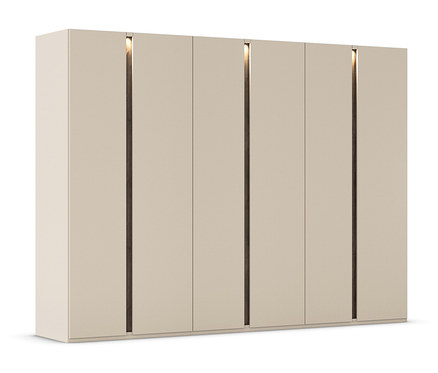 rauch Kleiderschrank »Luana«, 6-türig, mit Beleuchtung, Premium-Ausstattung