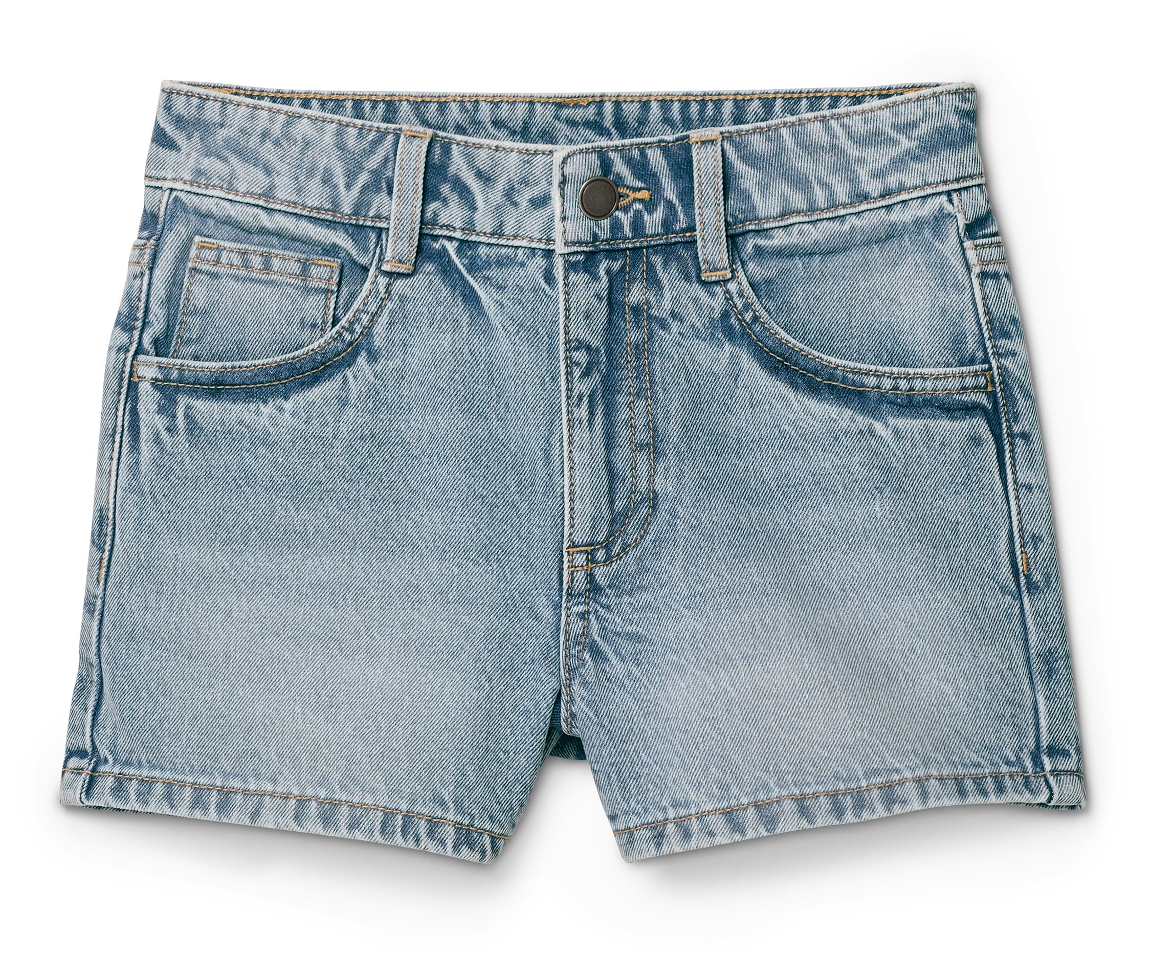 Tchibo - Kinder-Jeans-Shorts - Gr. 134 - hellblau