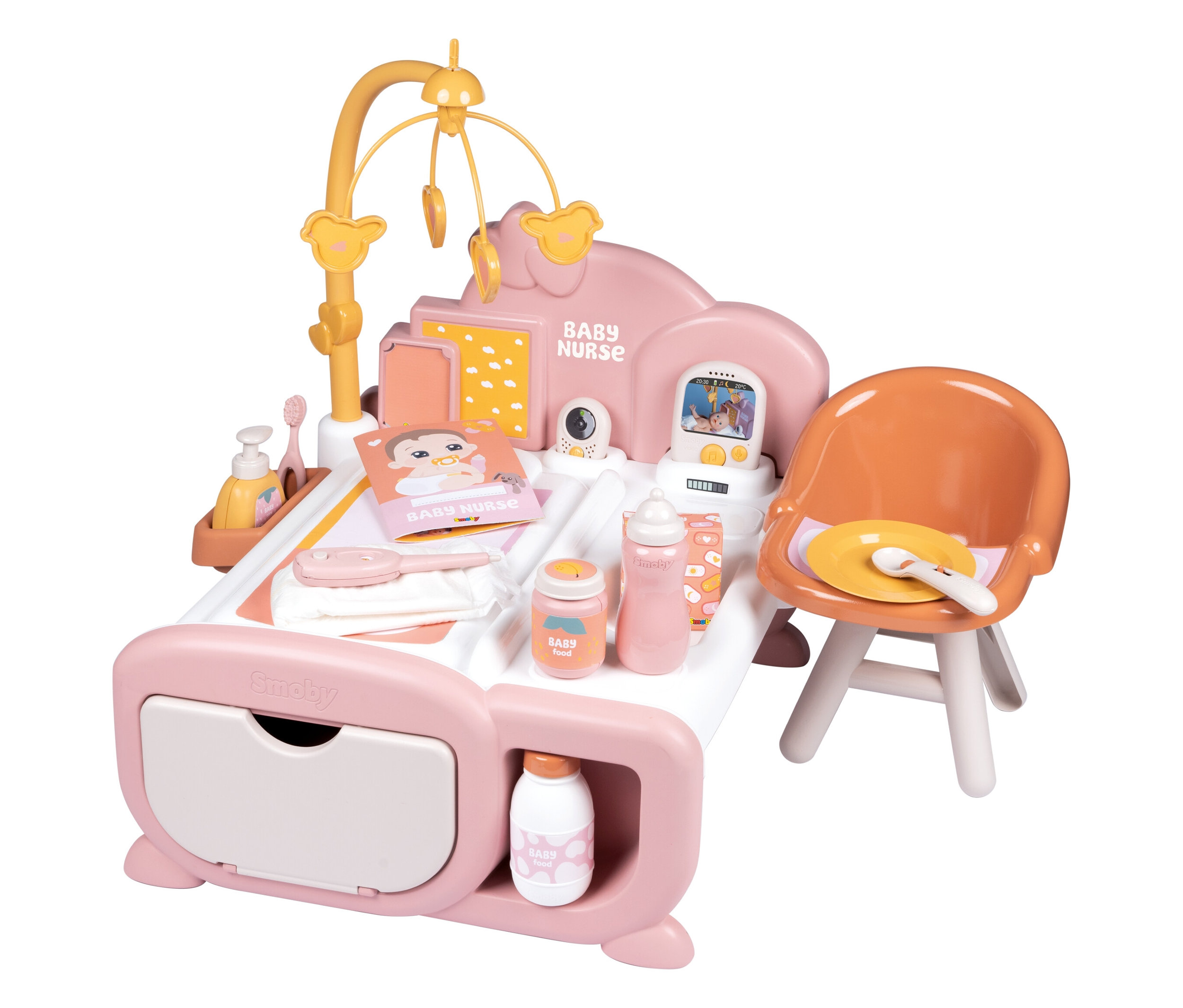 Tchibo - 3-in-1 Smoby Baby Nurse Cocoon - mehrfarbig - Kunststoff