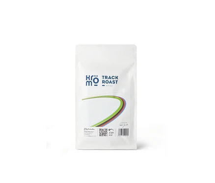 Eine Packung Kröm - Track Roast Espresso - 250 g Ganze Bohne.