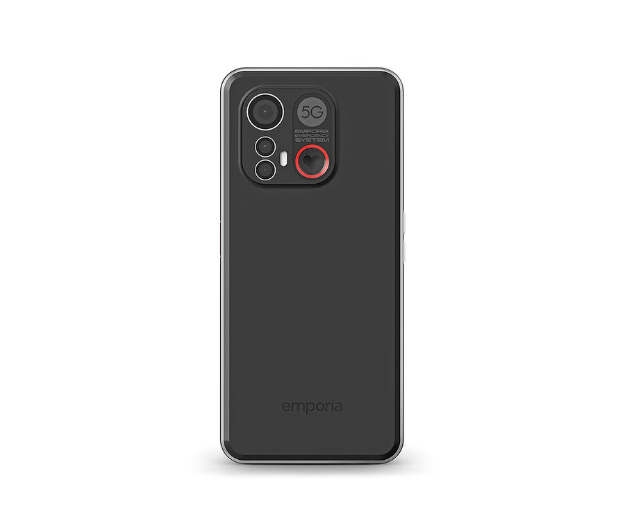 Schwarzes emporia SMART.6 5G Smartphone
