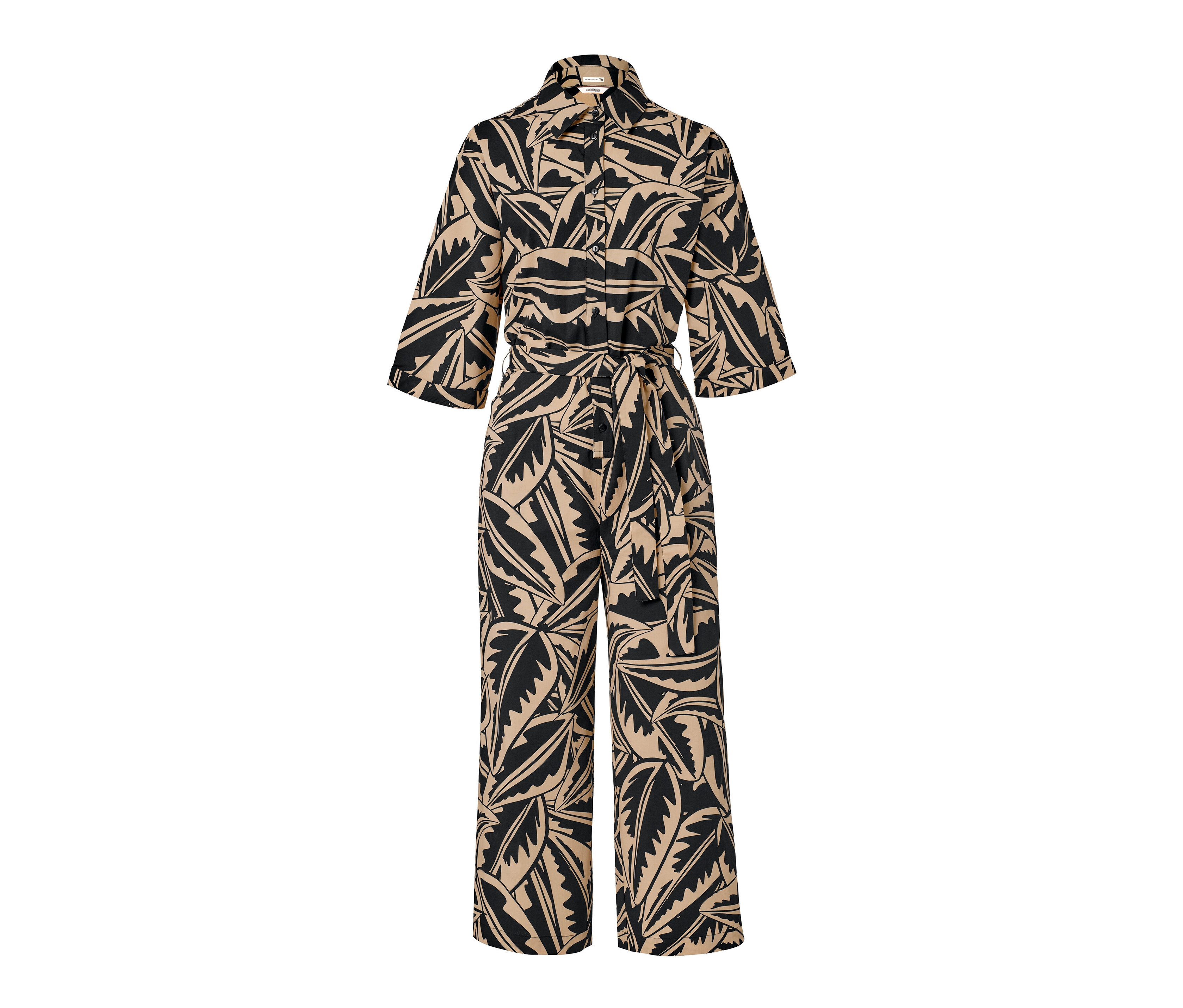 Tchibo - Popeline-Overall - Damen - Gr. 36 - schwarz. Tchibo - Popeline-Overall - Damen - Gr. 36 - schwarz <![CDATA[Popeline-Overall, Alloverprint Farbe: Schwarz mit beigem Palmenblätter-Druck Material: 97% Baumwolle (aus ökologischem Anbau), 3% Elasthan aus Baumwolle günstig Kaufen-Tchibo - Popeline-Overall - Damen - Gr. 36 - schwarz. Tchibo - Popeline-Overall - Damen - Gr. 36 - schwarz <![CDATA[Popeline-Overall, Alloverprint Farbe: Schwarz mit beigem Palmenblätter-Druck Material: 97% Baumwolle (aus ökologischem Anbau), 3% Elasthan