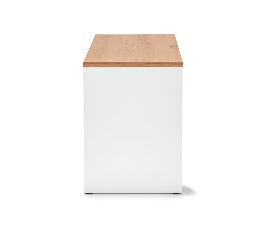 Sitzbank mit Stauraum-Box.