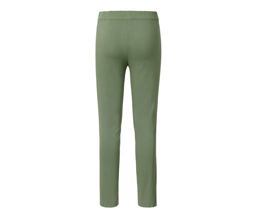 Rückansicht der Stretchhose.