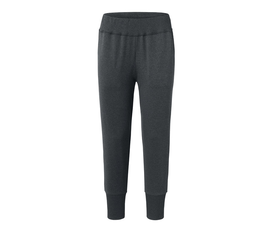 Eine 3/4-Sporthose in Anthrazit.