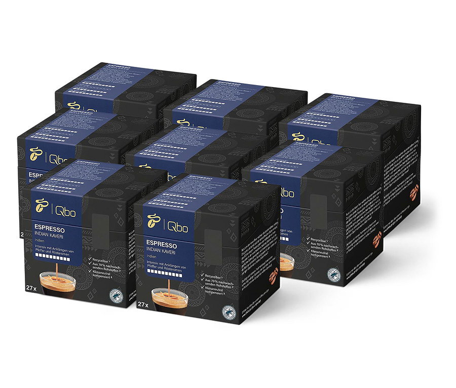 Qbo Espresso INDIAN KAVERI - 216 Kapseln