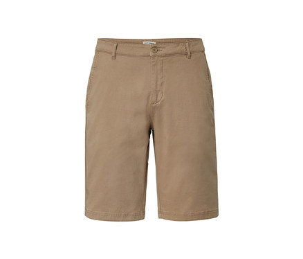 Beige Chino-Shorts.