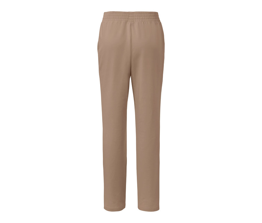 Beige Joggpants mit Gummibund.
