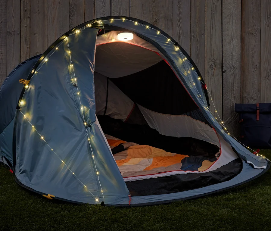2-in-1-Camping-Lichterkette bei Tchibo kaufen
