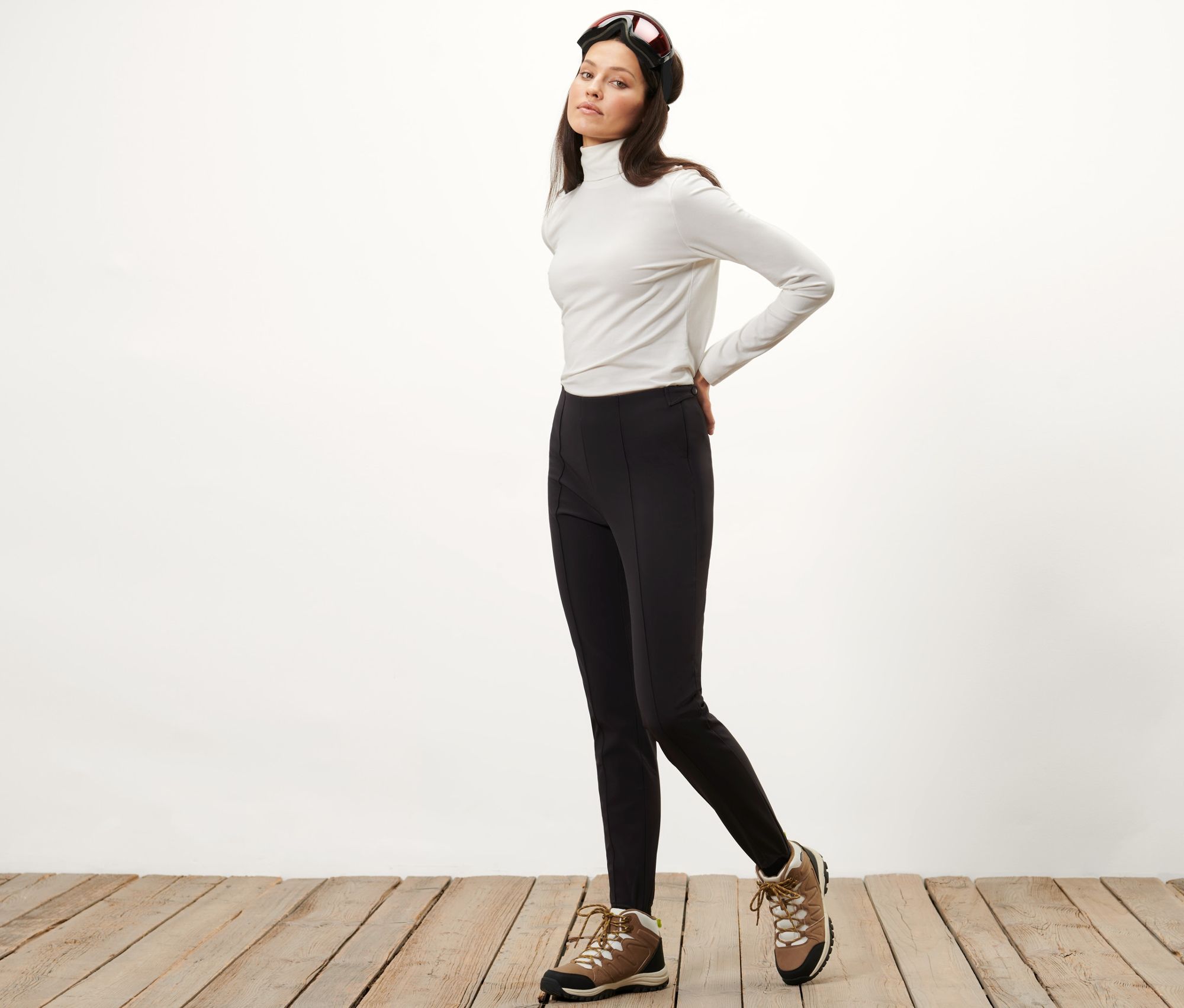 Thumbnail - Tchibo - Softshell-Ski-Tight - Damen - Gr. 34 - schwarz