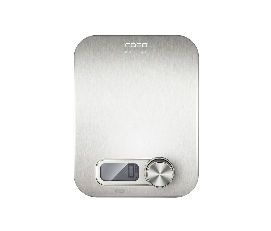 CASO Küchenwaage »Kitchen Energy« aus silbernem Metall.