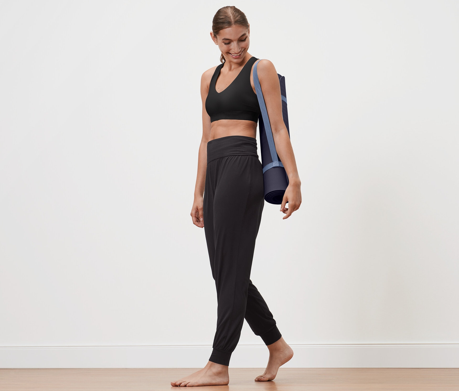 Thumbnail - Tchibo - Yogahose - Damen - Gr. XL - schwarz