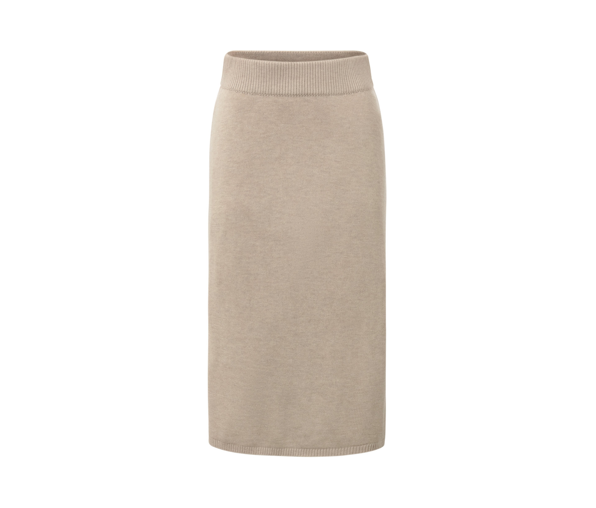 Strickrock - Damen - Gr. M - beige - beige