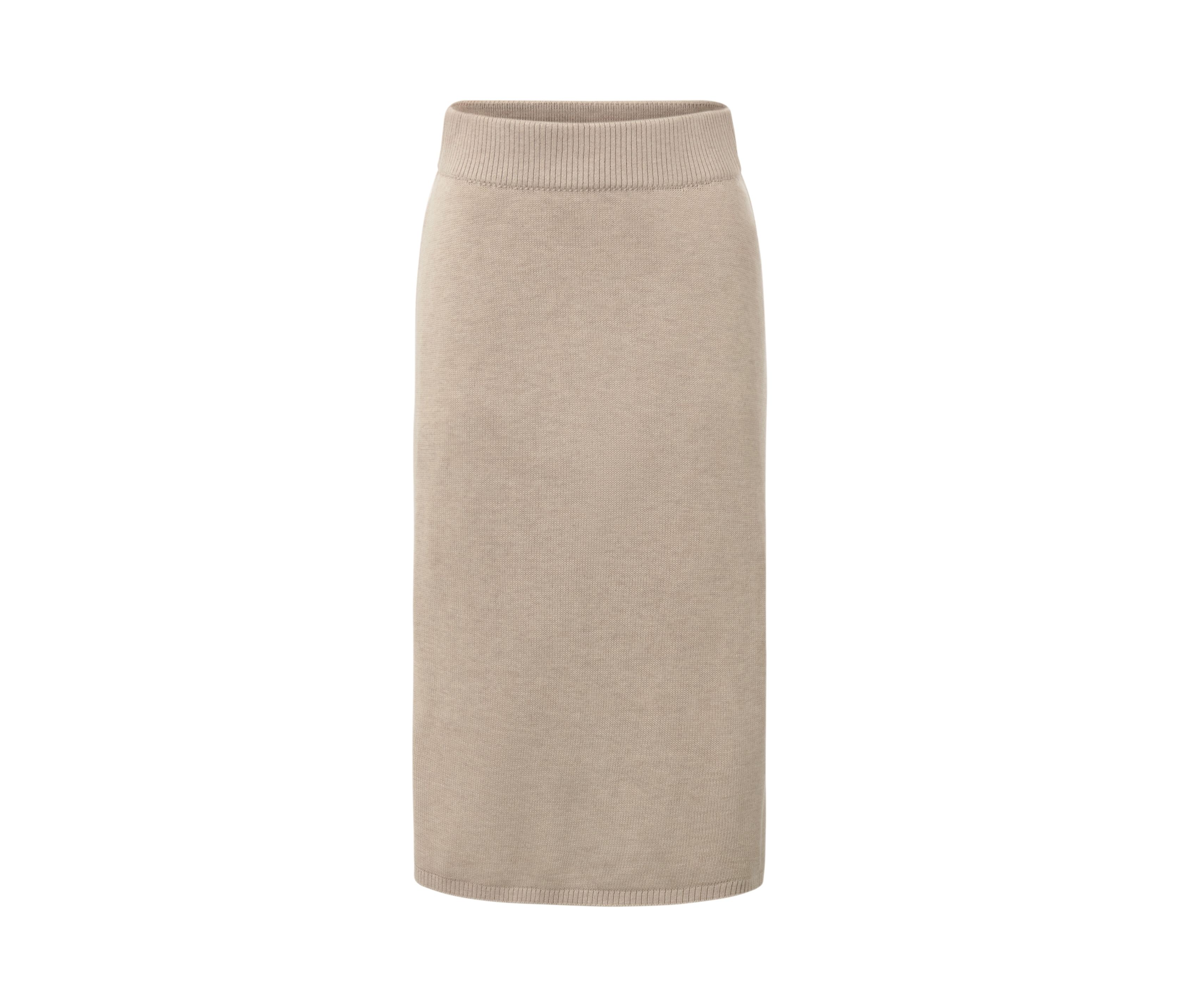 Tchibo - Strickrock - Damen - Gr. S - beige