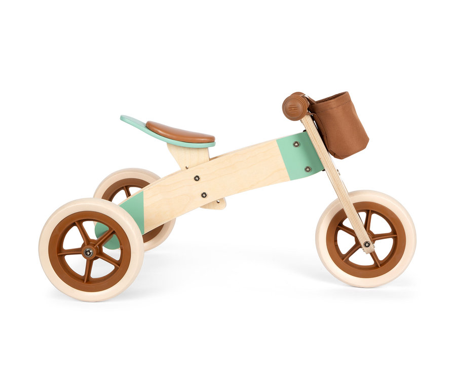 small foot Laufrad und -dreirad-Trike »Maxi« auf weißem Hintergrund.