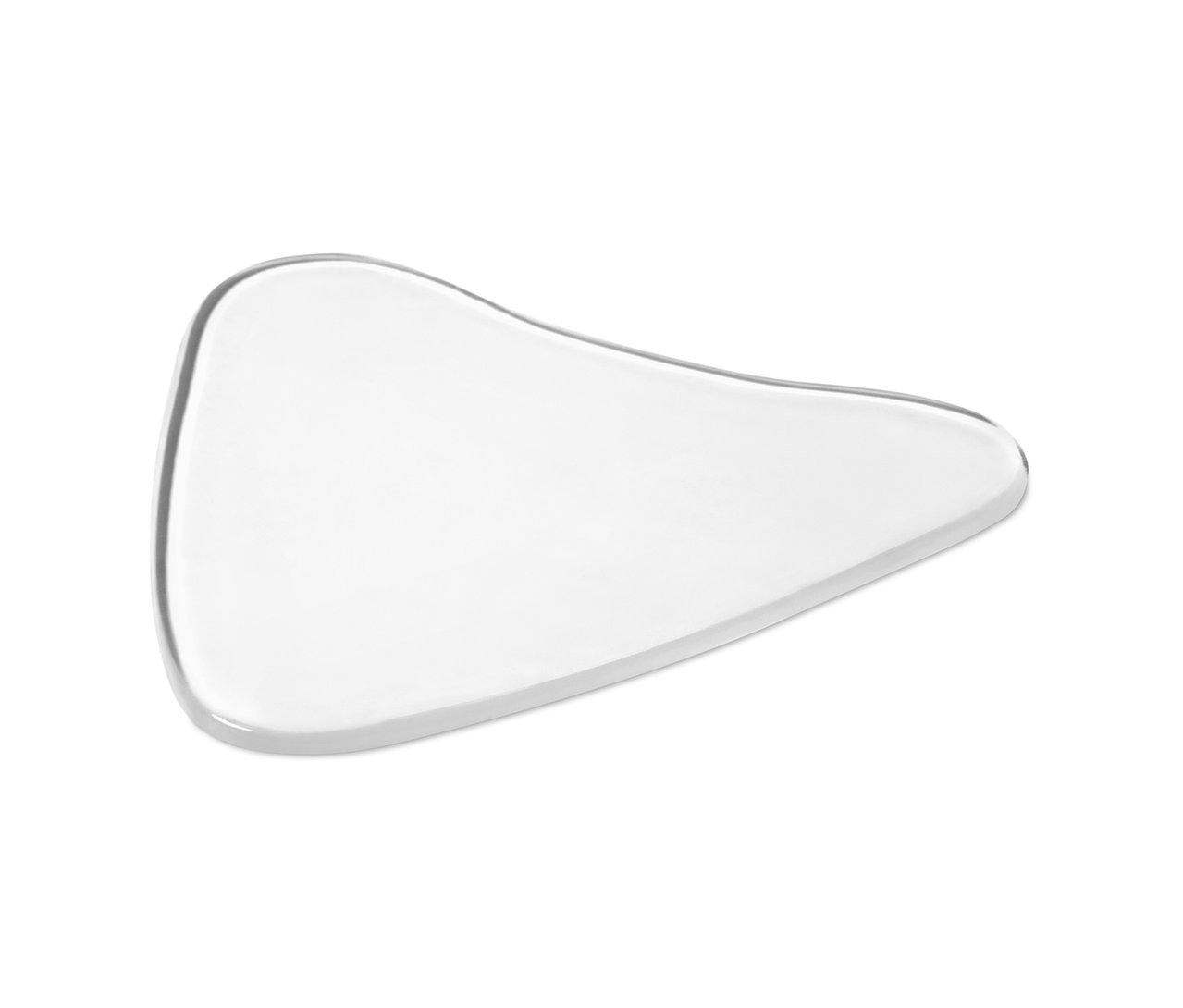 Detailaufnahme von Dekolleté-Pad auf weißem Hintergrund.