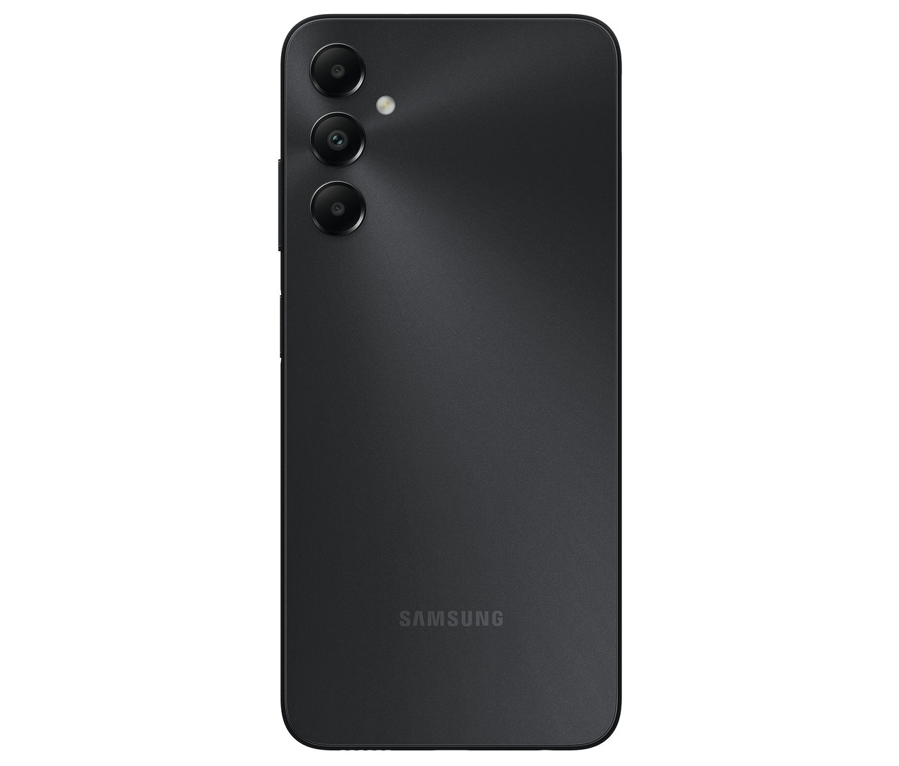 Schwarzes Samsung Galaxy A05s LTE 64GB Smartphone mit drei Rückkameras.