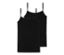 2 SCHIESSER Tops, schwarz - Schwarz
