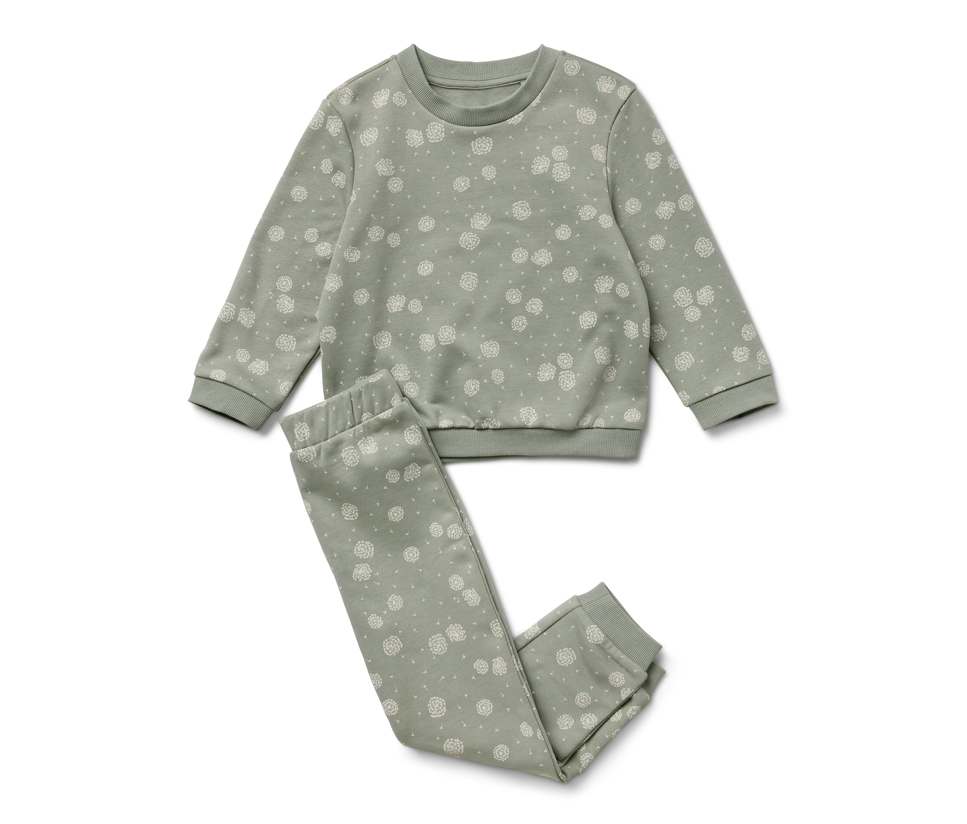 Tchibo - Sweat-Kombi - Baby - Gr. 86/92 - weiß/print