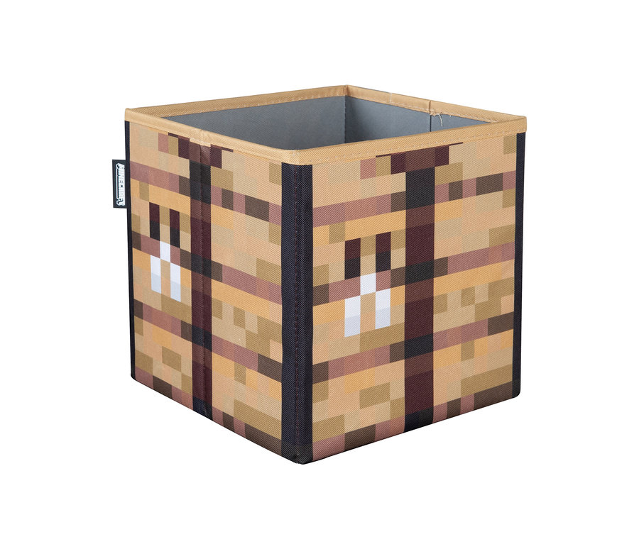 Ein Minecraft Aufbewahrungsbox mit Creeper Motiv.