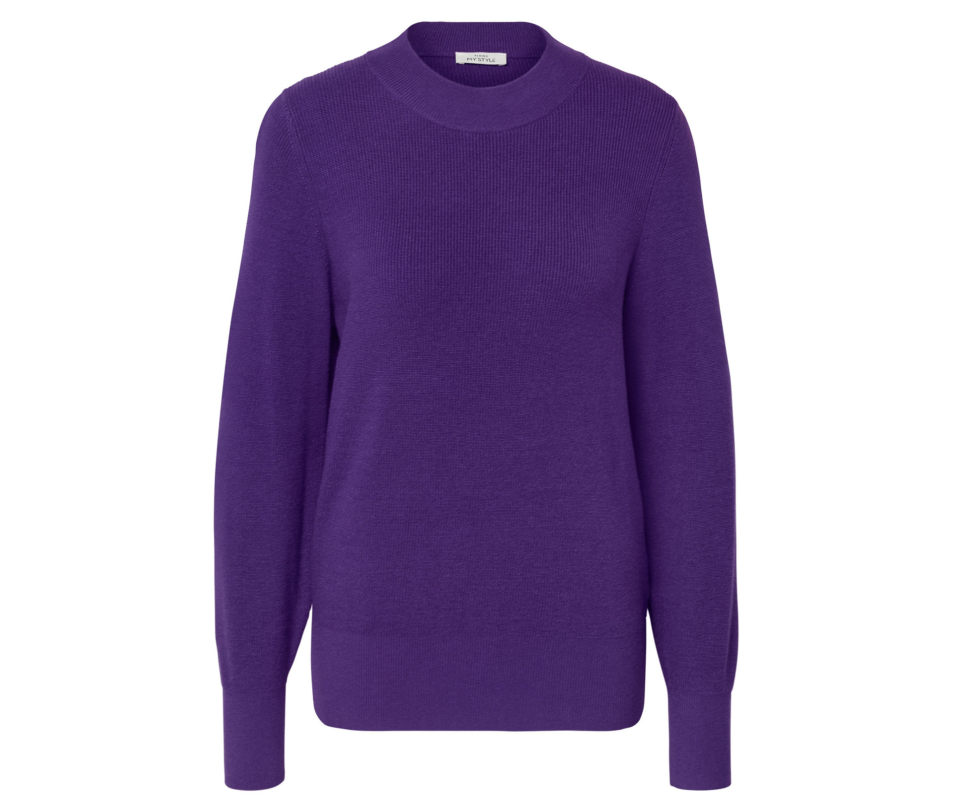 Feinstrickpullover - Damen - Gr. M - lila - lila