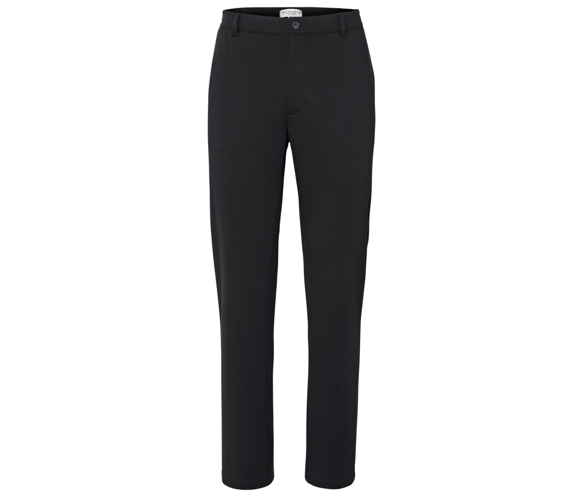 Comfort-Stretch-Hose - Herren - Gr. 38/34 - schwarz - schwarz