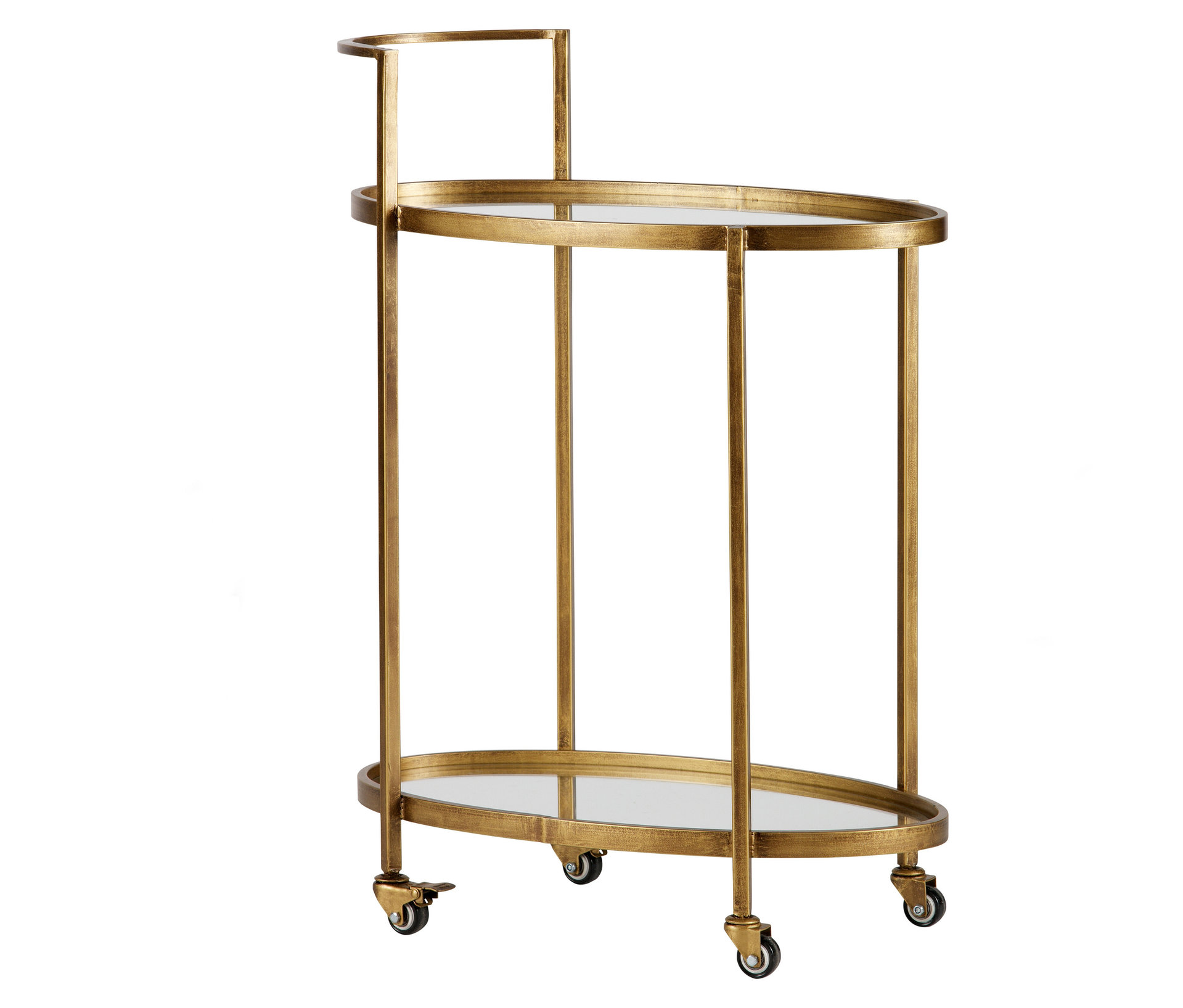 Tchibo - Woood Metall-Push-Trolley - 67X35x86cm