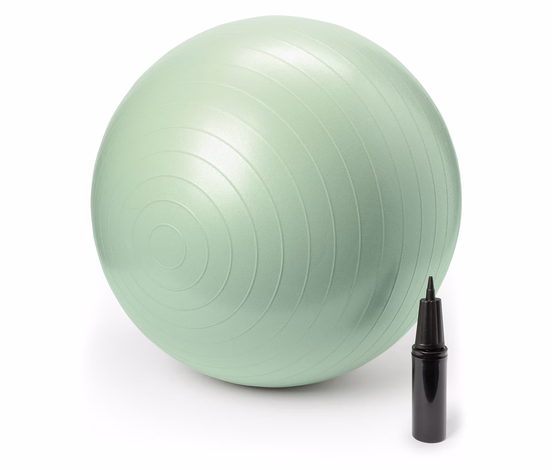 Tchibo - Gymnastikball mit Bezug - hellgrün