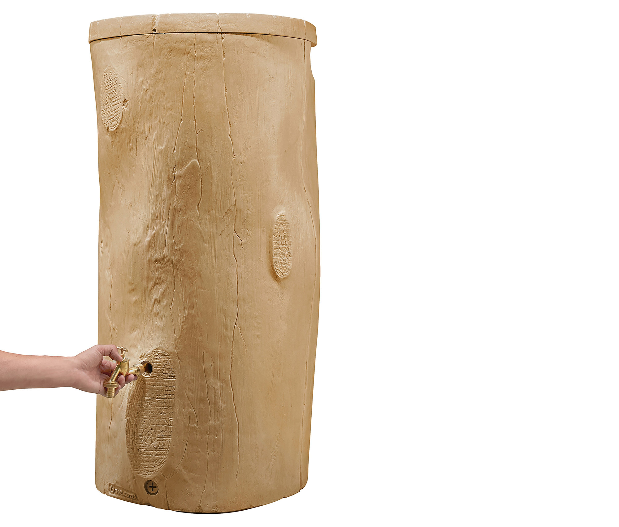 Regentonne »Woodstock« Komplett-Set - beige - beige