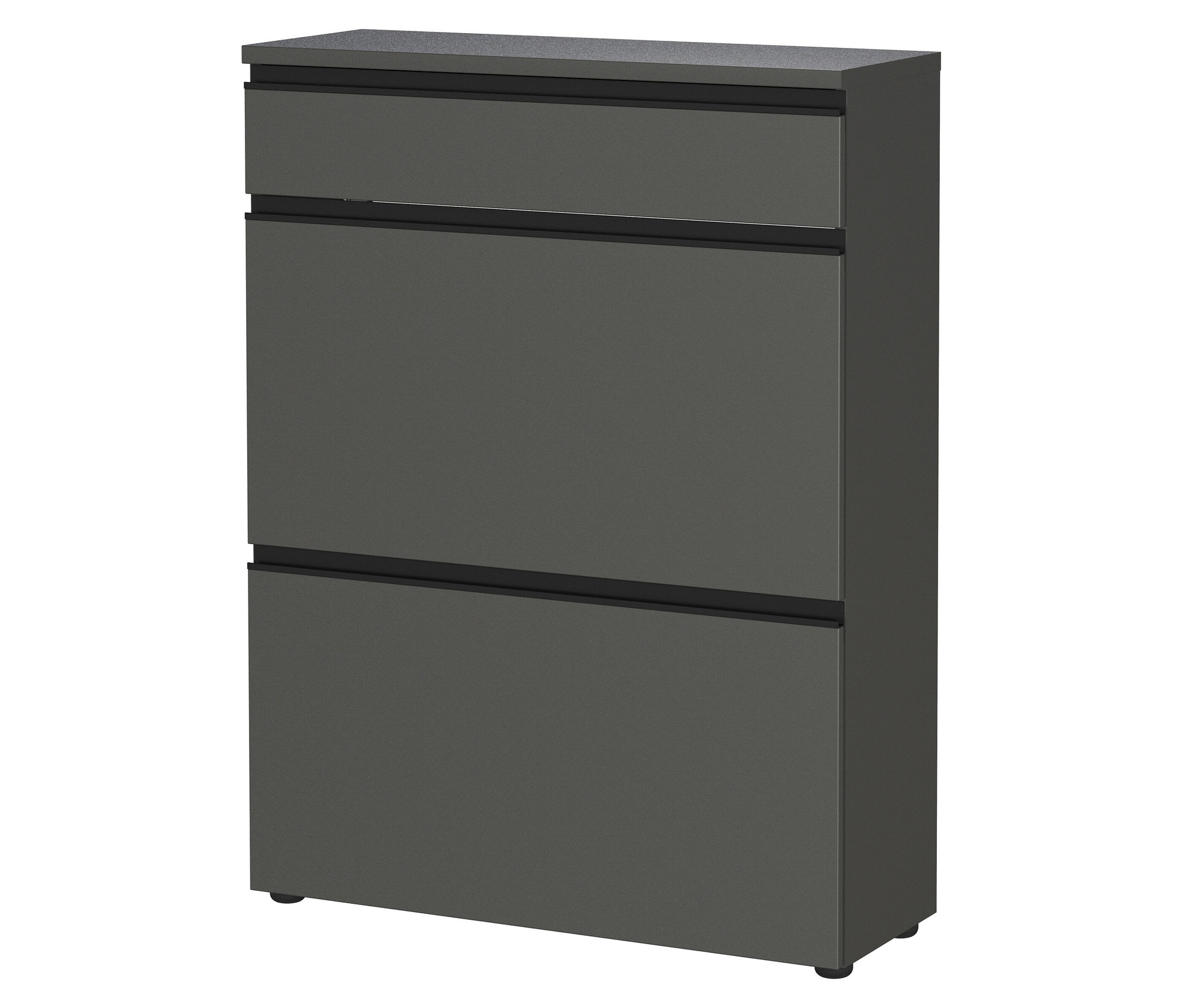 Tchibo - Schuhschrank »Baldone« - 80x29x107cm - grau -