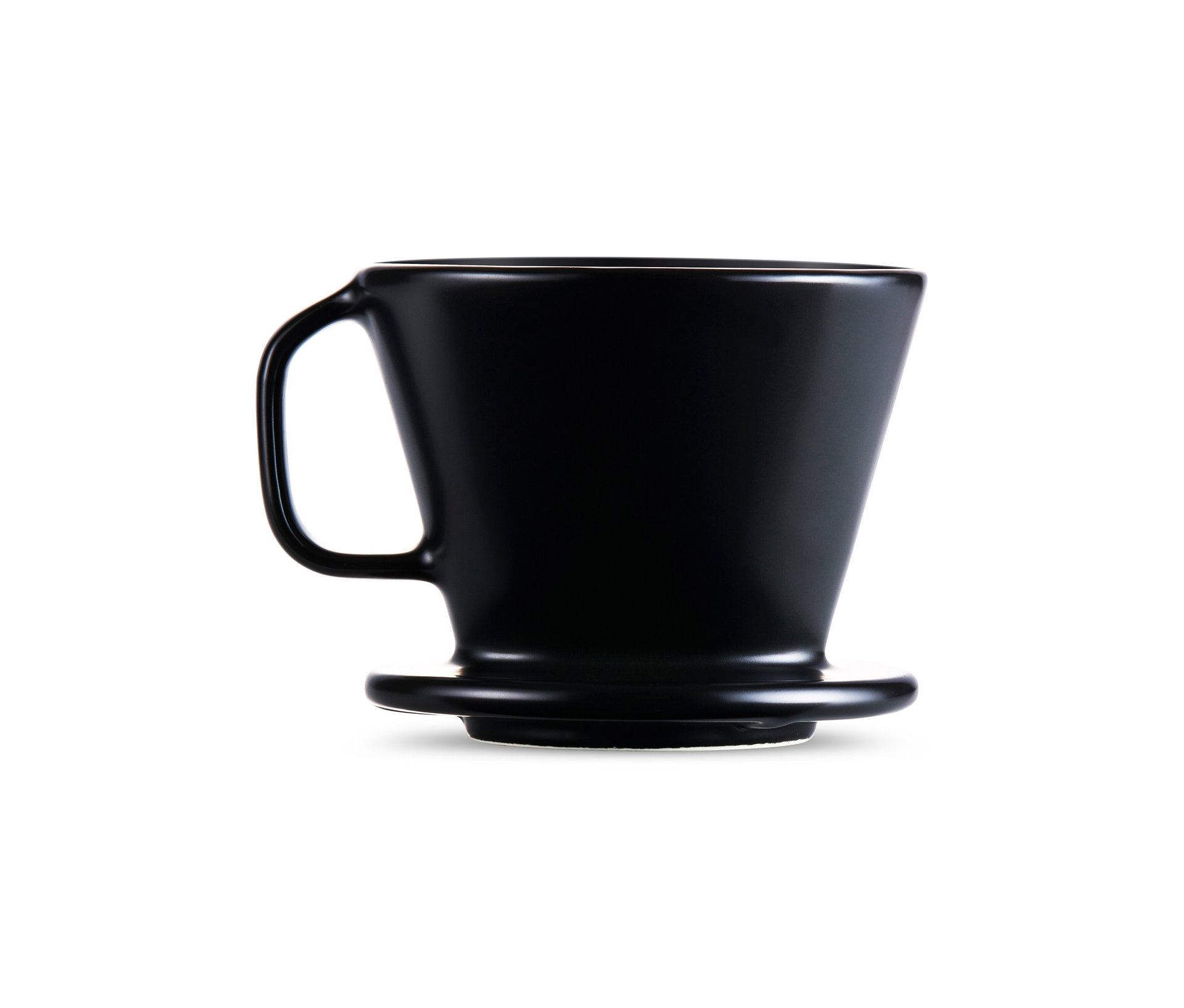 Tchibo - Kaffee Handfilter - schwarz - Keramik / Porzellan