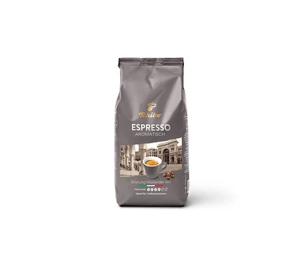 Graue Verpackung Espresso Aromatisch - 1 kg Ganze Bohne.