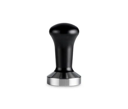 Schwarzer Tamper.