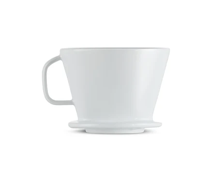 Weißer Kaffee Handfilter Gr. 2.