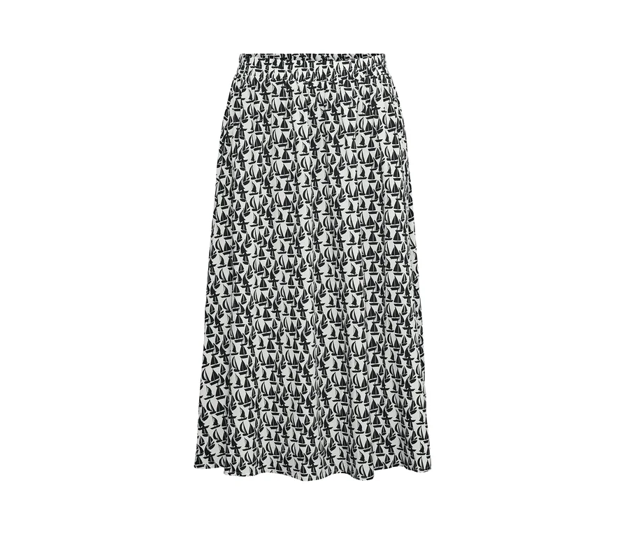 Rock mit Print.