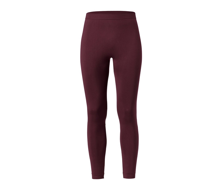 Weinrote Seamless-Funktionsunterwäsche.