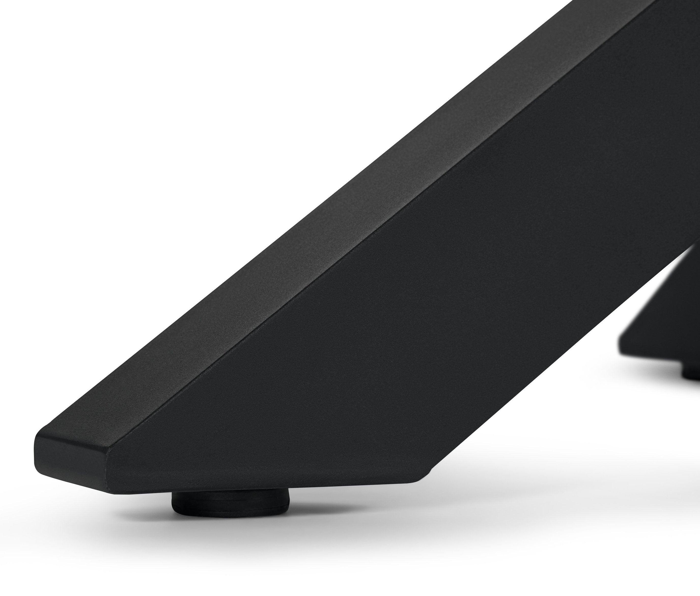 Thumbnail - Tchibo - Teak-Esstisch mit modernem X-Fuß - 1x84x158cm - schwarz - Holz / Aluminium / Stahl