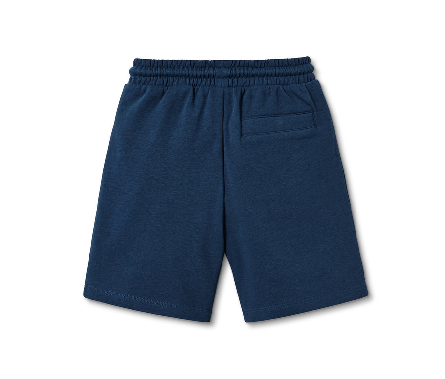 Eine blaue 2er Packung Sweatshorts.